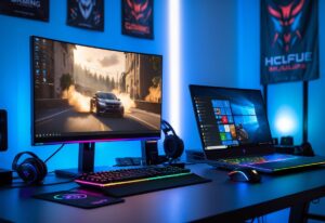 Read more about the article Find den perfekte gaming-opsætning med stationær gamer pc tilbud og bærbar gamingudstyr
